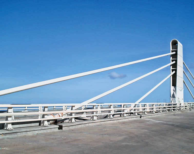 Spezialeinsatz bei Trois Bassins-Brücke auf La Réunion